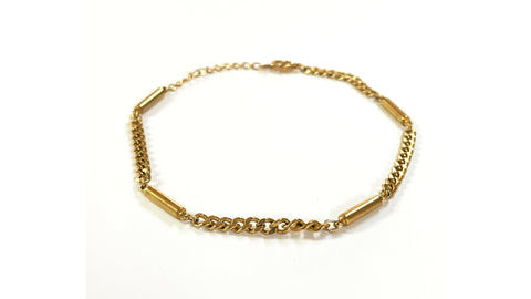 Gold Chain Magnetic Anklet