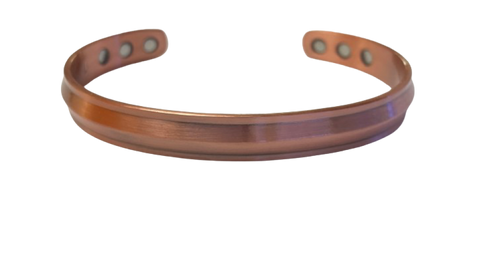 Pulsera con borde de cobre