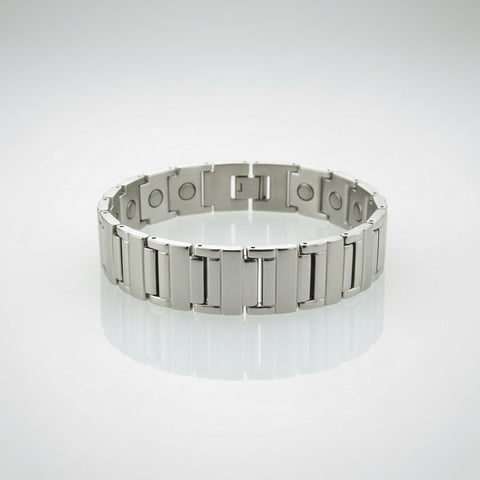 Silver Rolex Titanium Magnetic Bracelet