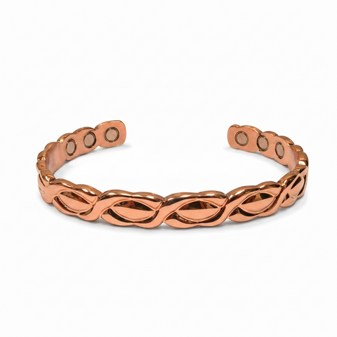 Copper XO Shiny Cuff