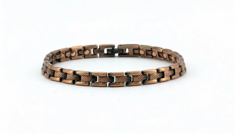 Pulsera de cobre para golfistas con eslabones