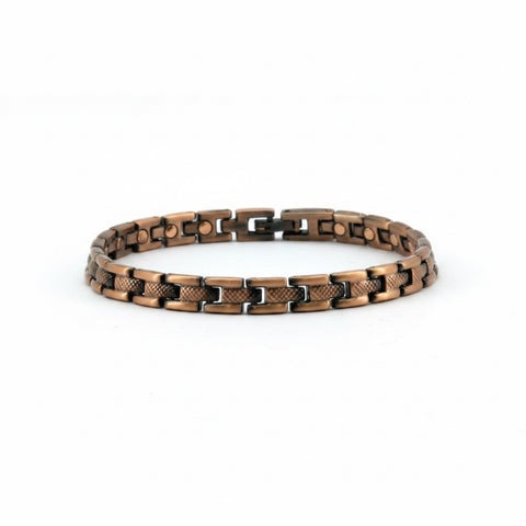 Pulsera de cobre para golfistas con eslabones