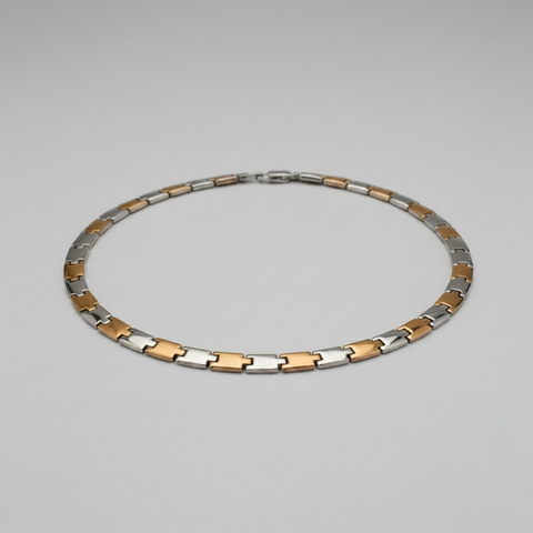 Slinky Gold & Silver Necklace