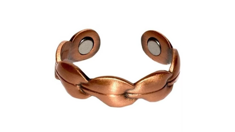Anillo de hoja de cobre