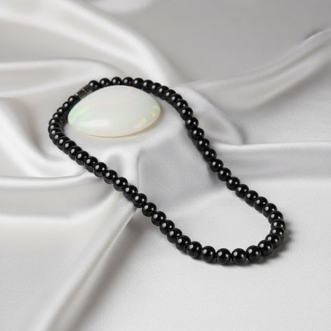 Pearl Necklace 8mm Magnetic Ends
