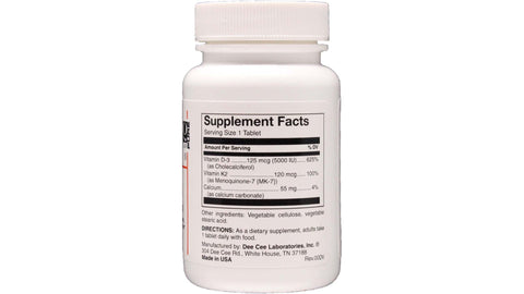 Vitaminas D3 + K2