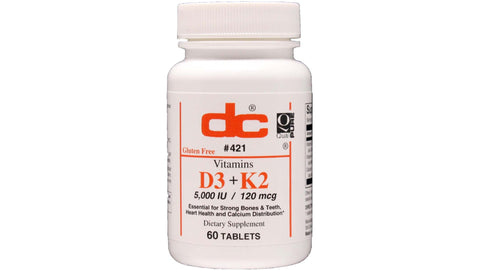 Vitaminas D3 + K2