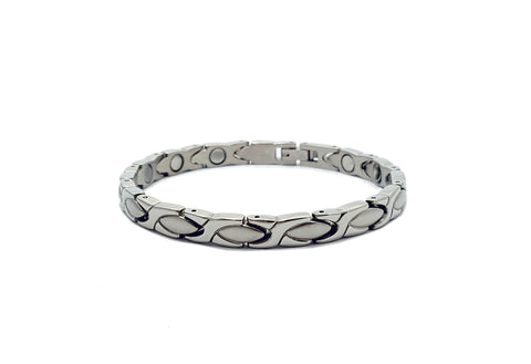 Bracelet biomagnétique en argent XO