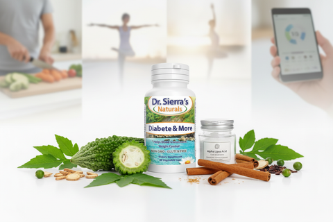 Diabete & More with metabolic-supporting ingredients and healthy lifestyle