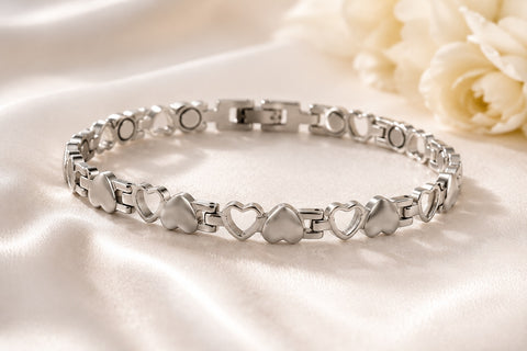 Silver Heart Bracelet