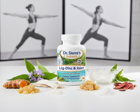 Lig-Disc & Joint with ingredients and active lifestyle