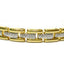 Golfers Gold Rim Silver In Anklet