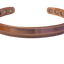 Pulsera con borde de cobre