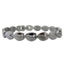Silver Leafs Magnetic Bracelet