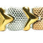 3 Tone Heart Gold V