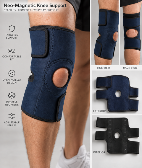 Neo-Magnetic Knee Support