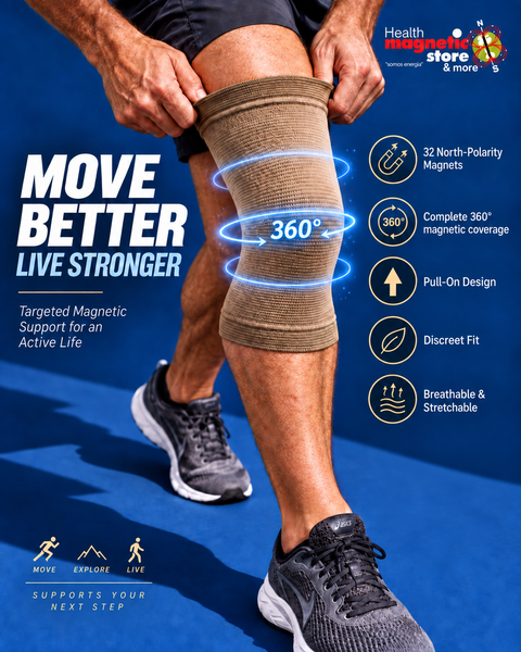 Magnetic Knee Support Sleeve - 32 Magnets