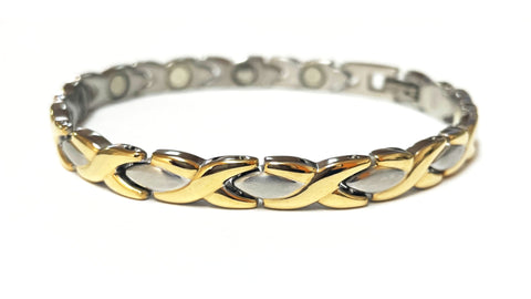 XO 2 Tone Bio-Magnetic Bracelet