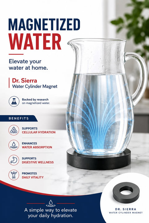 Dr. Sierra Water Cylinder Magnet