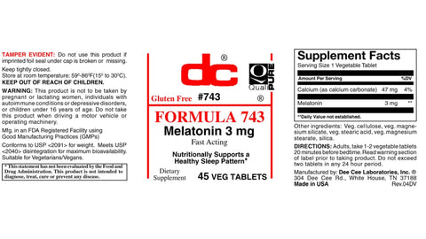 Melatonin 3mg