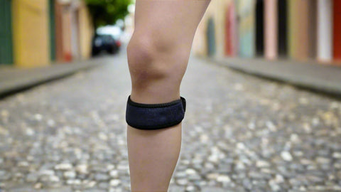 Neo-Magnet Knee/Patella Band - Adjustable Magnetic Support with 1200 Gauss Magnets