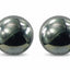 Hematite Round Earrings