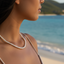 6mm Small Pearl Necklace - Flamenco Beach