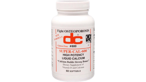 Super-Cal 600 - Calcium with Vitamin D Supplement