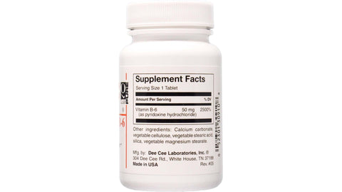 Vitamine B-6 50 mg