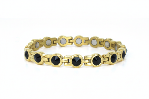 Black CZ in Gold - Clean