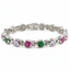 Fiesta CZ Bracelet - Circular Style