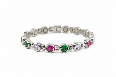 Fiesta CZ Bracelet - Circular Style