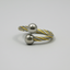 Bague Aimantée Corde – Bicolore & Argentée